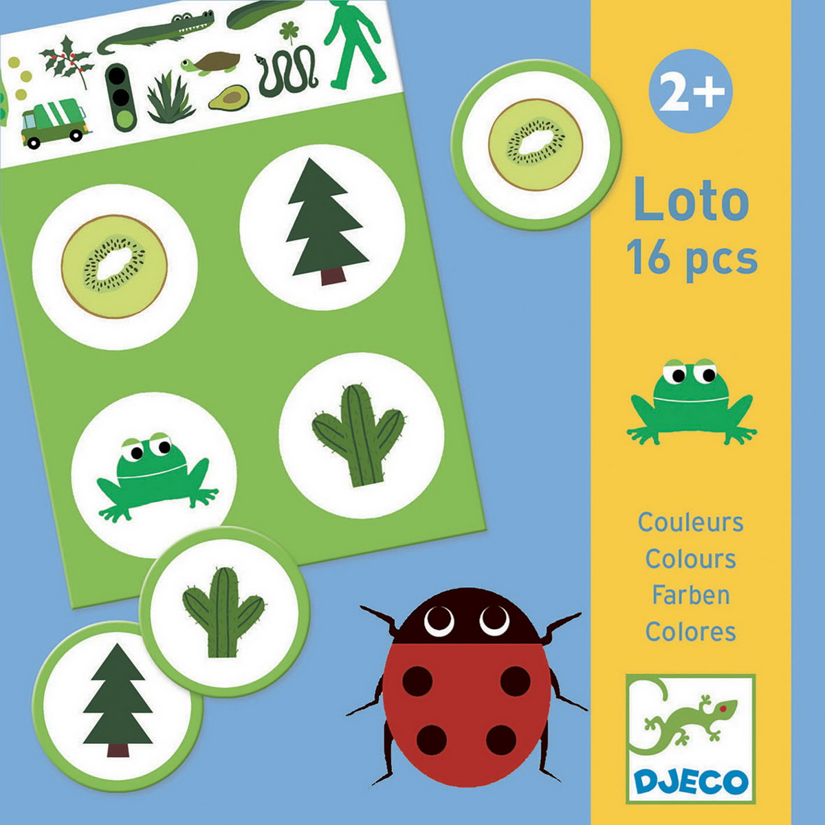 Djeco društvena igra - Loto Colours - 2+ godine - Image 2