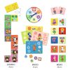 Djeco Društvene igre Set: Memo, Lotto, Domine - uzrast 3+