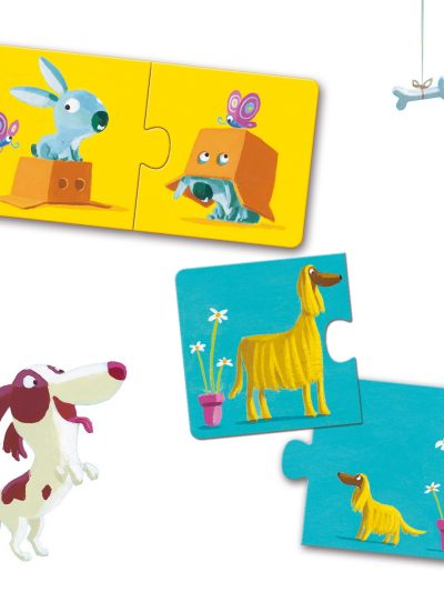 Djeco Puzzle duo Učimo suprotnosti uzrast 2+ godine
