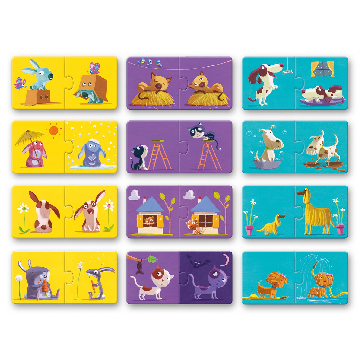 Djeco Puzzle duo Učimo suprotnosti uzrast 2+ godine - Image 2