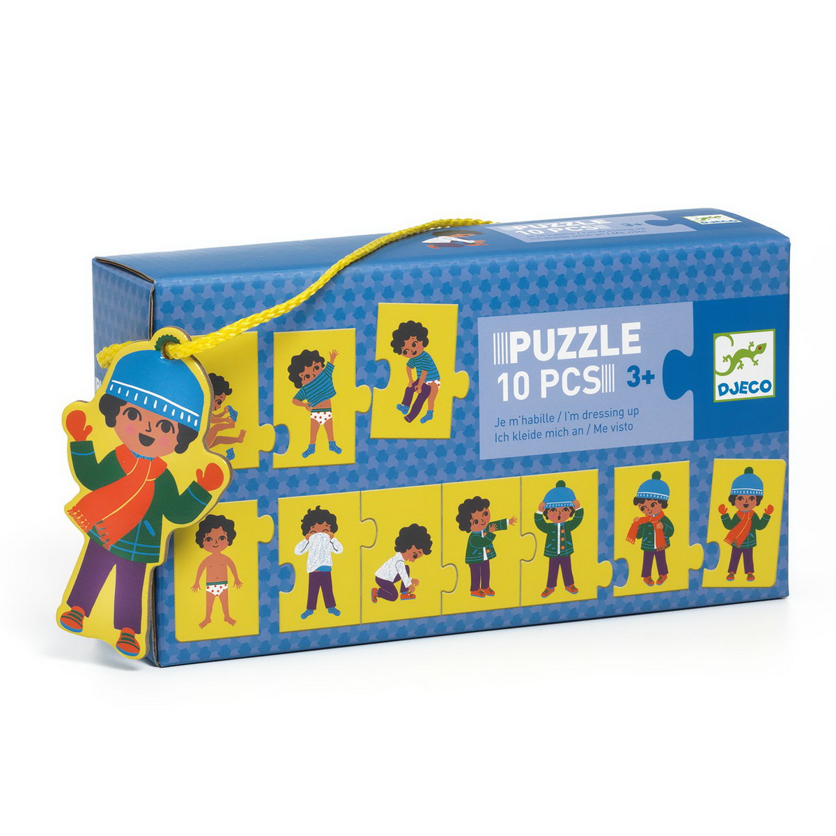Djeco Puzzle Trio I'm dressing up 3+ godine - Image 3