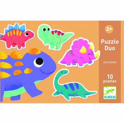 Djeco Puzzle duo Dinosauri – uzrast 2+ godine - Image 5