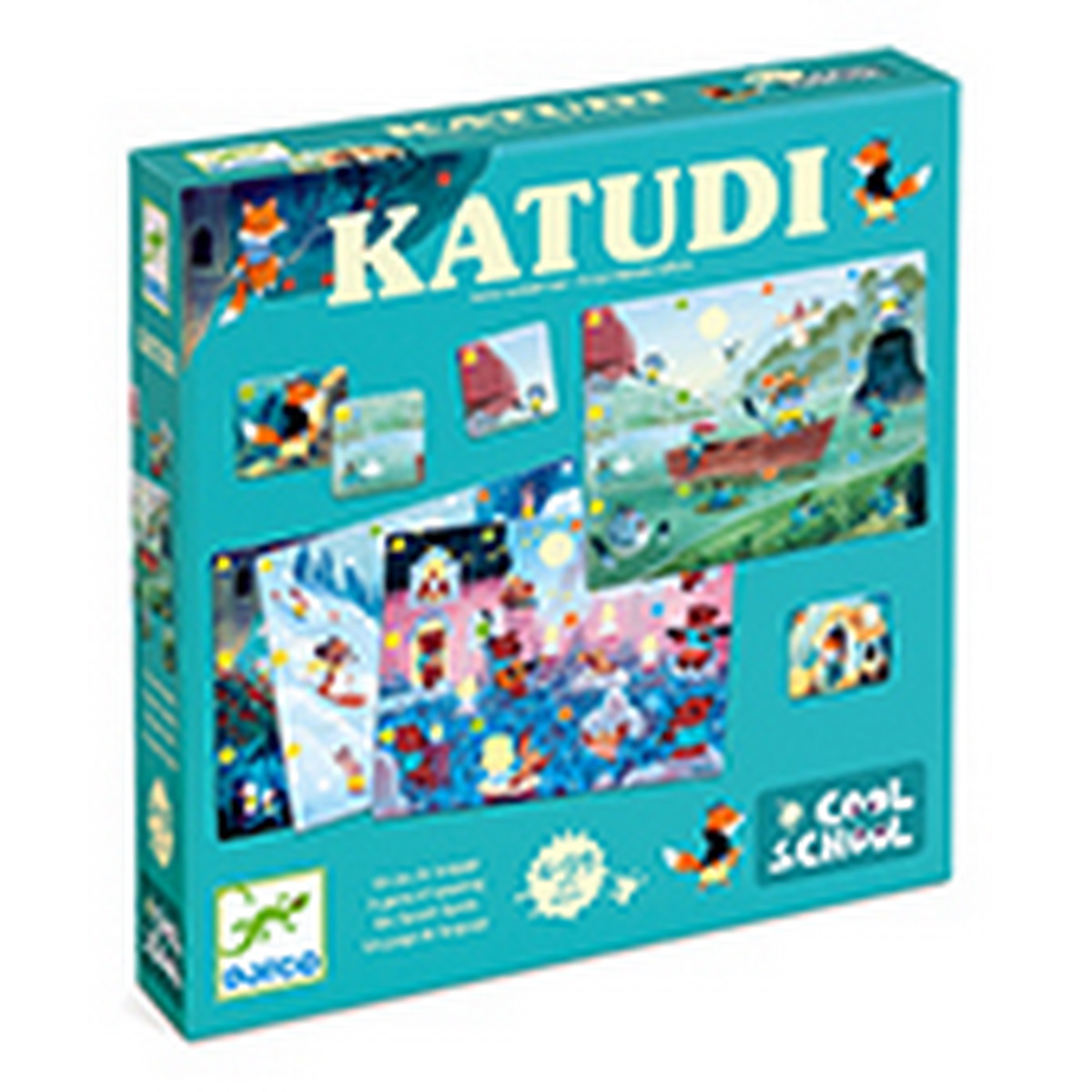 Djeco društvena igra Katudi - 2-4 igrača - 4+ godine - Image 4