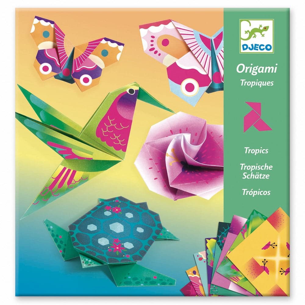 Djeco Origami Kreativni set Tropics