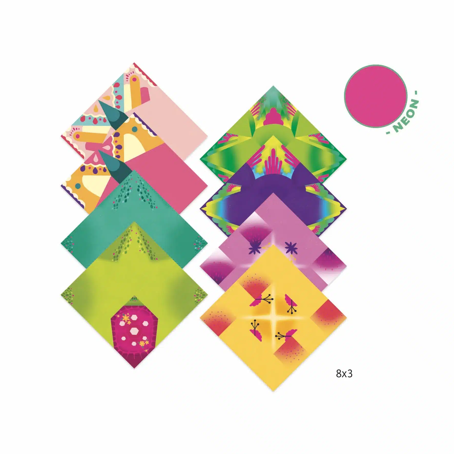Djeco Origami Kreativni set Tropics - Image 2