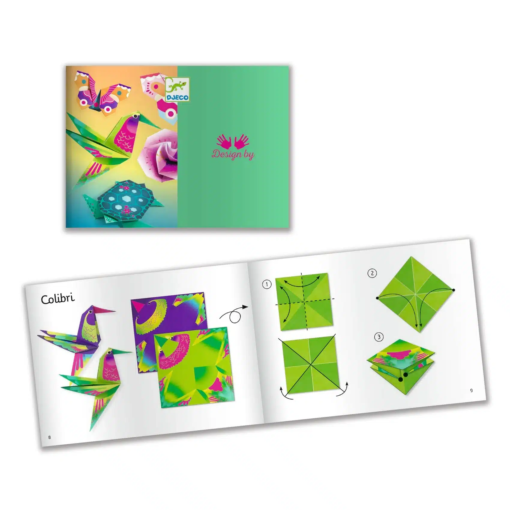 Djeco Origami Kreativni set Tropics - Image 4