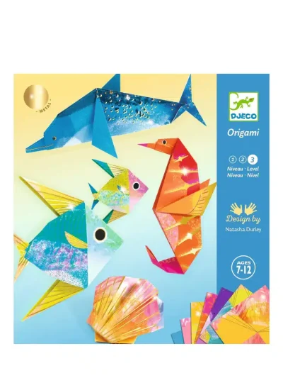 Djeco Origami Kreativni set Morske životinje