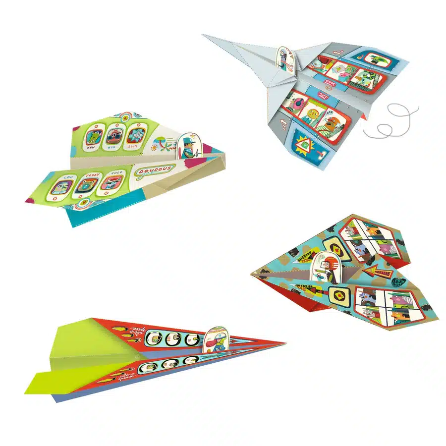 Djeco Origami Kreativni set Avioni - Image 2