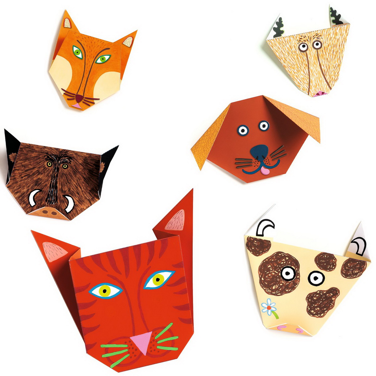 Djeco Origami Kreativni set Životinje 4+ godine - Image 6