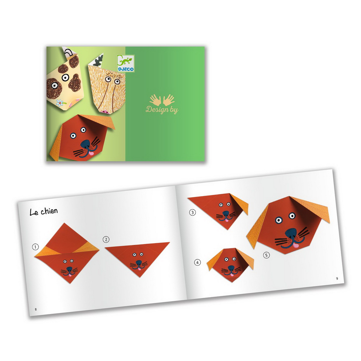 Djeco Origami Kreativni set Životinje 4+ godine - Image 3