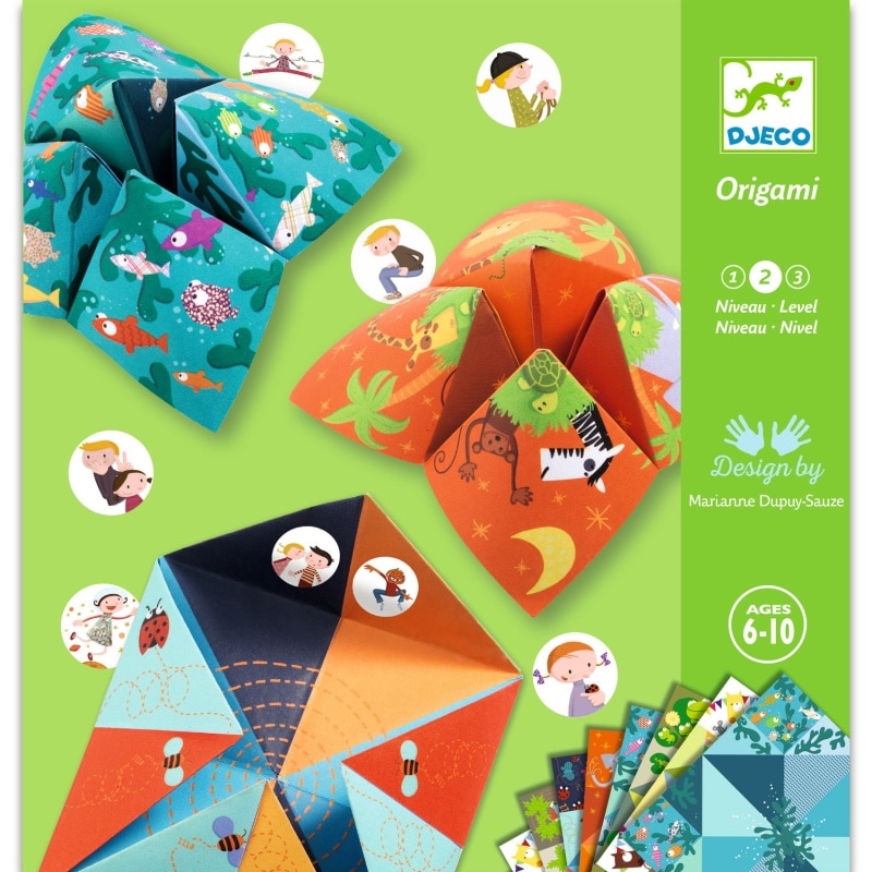 Djeco Origami kreativni set Fortune tellers (Bird game)