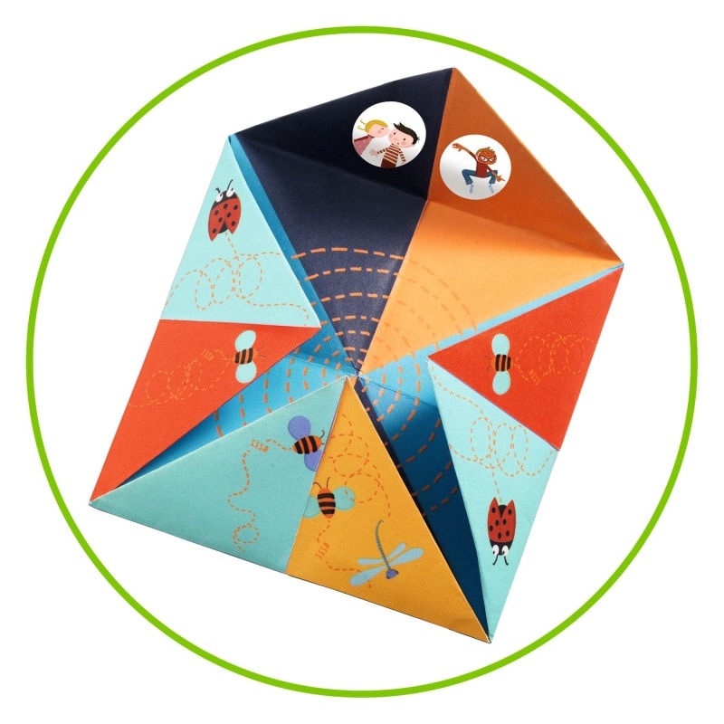 Djeco Origami kreativni set Fortune tellers (Bird game) - Image 2