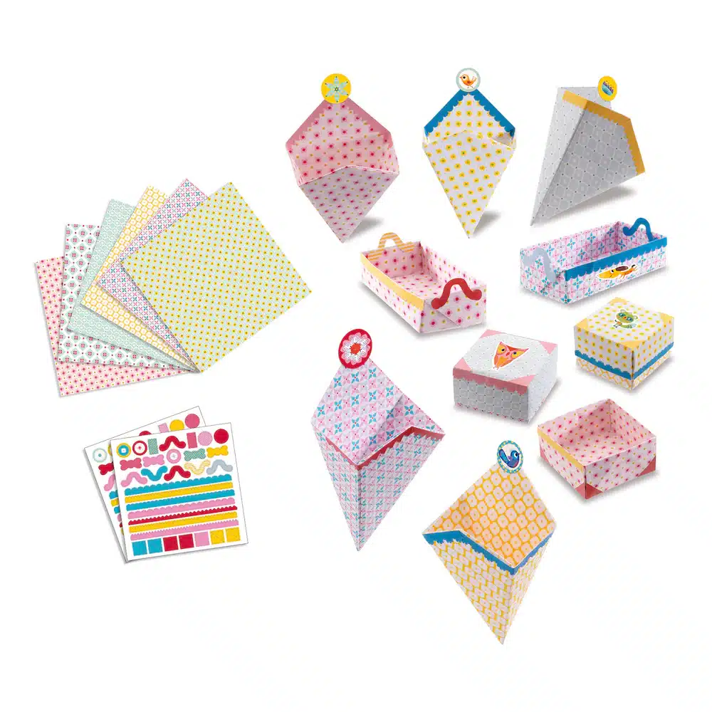 Djeco Origami kreativni set Kutijice - Image 4