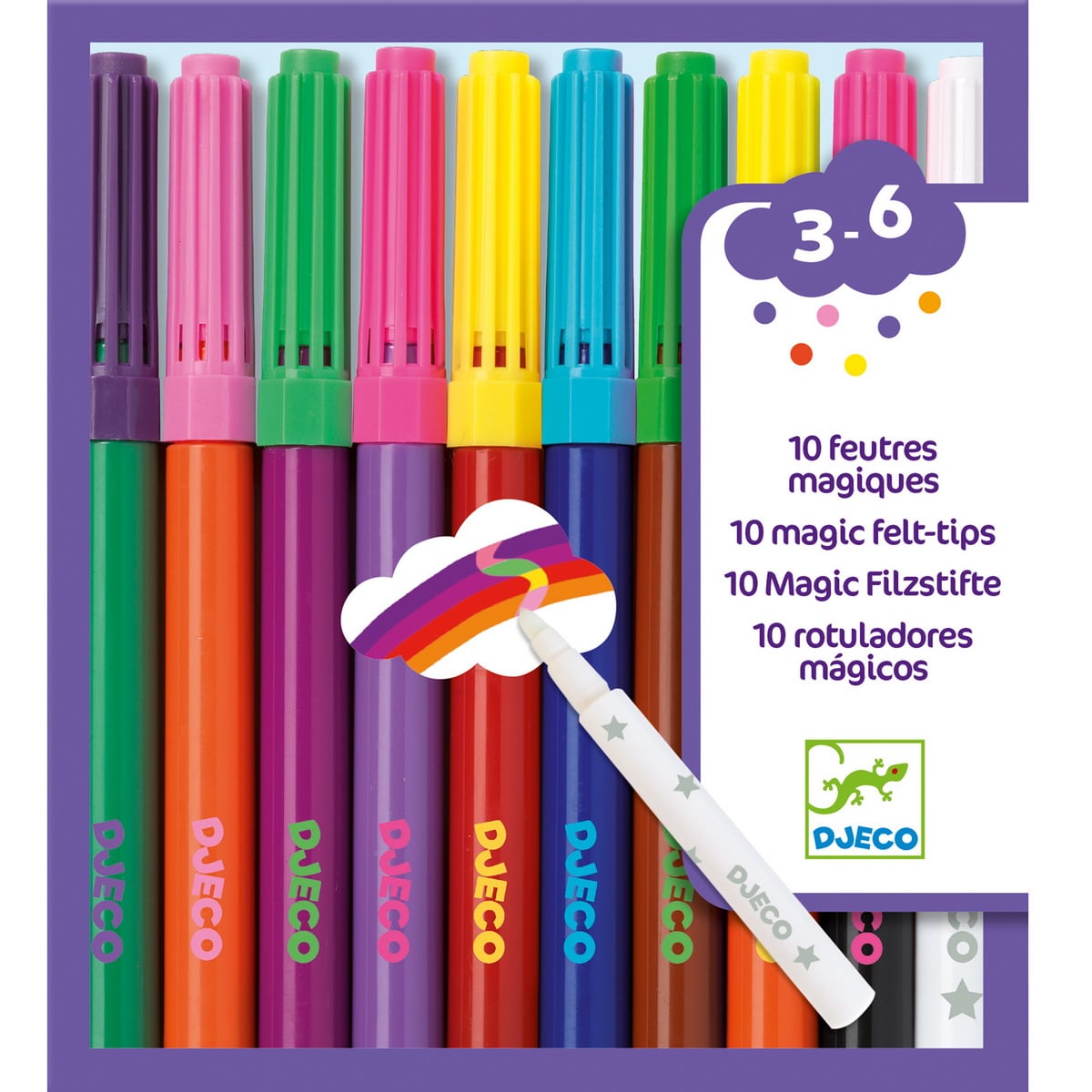 Djeco magični flomesteri koji mijenjaju boju - Image 4