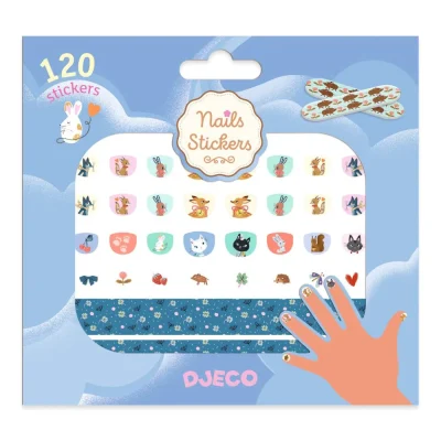 Djeco Set naljepnica za nokte Cutie