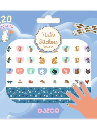 Djeco Set naljepnica za nokte Cutie