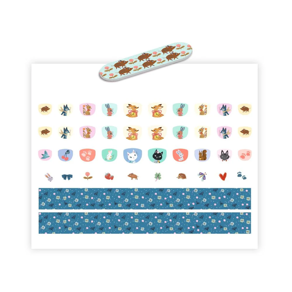 Djeco Set naljepnica za nokte Cutie - Image 2