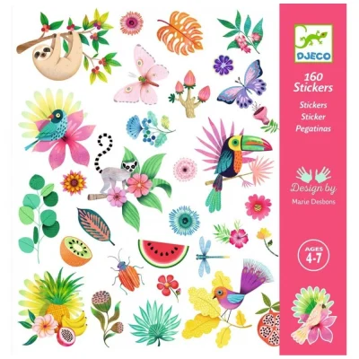 Djeco stickeri Paradise