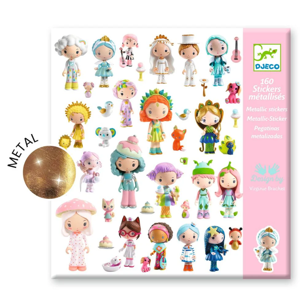 Djeco taktilni stickeri The little world of Tinyly - Image 3