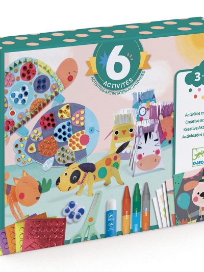 Djeco Kreativni set za najmlađe - Životinje 3+ godine