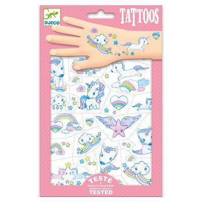 Djeco Dječije tetovaže Unicorns 3+ godine
