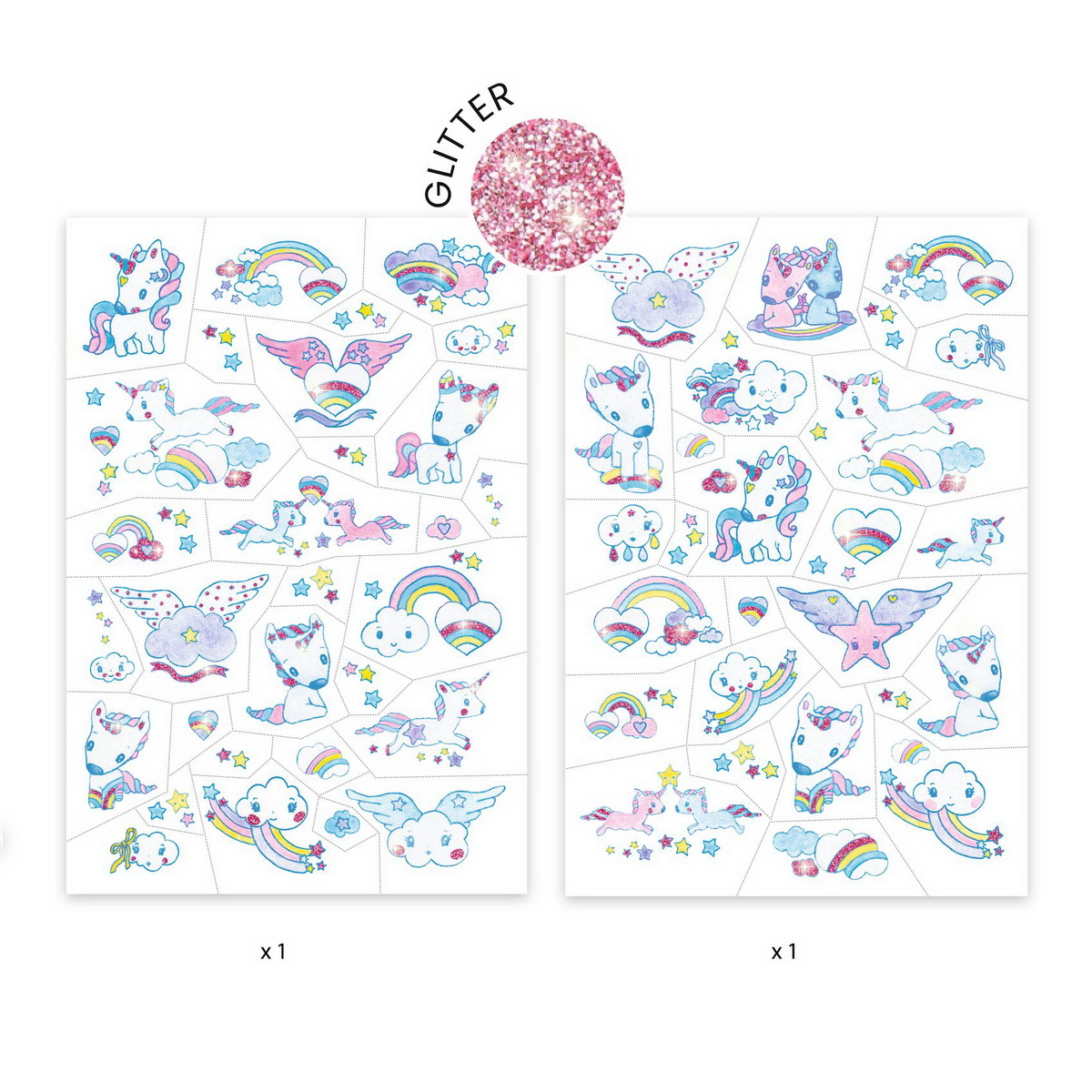Djeco Dječije tetovaže Unicorns 3+ godine - Image 2