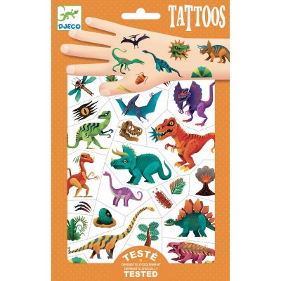 Djeco Dječije tetovaže Dinosauri 3+ godine