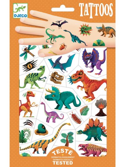 Djeco Dječije tetovaže Dinosauri 3+ godine