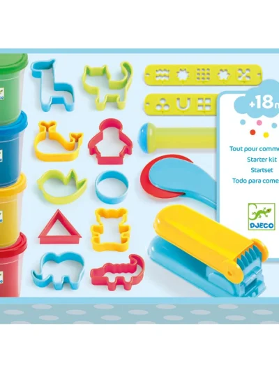 Djeco set za modeliranje Light Clay Introduction to dough