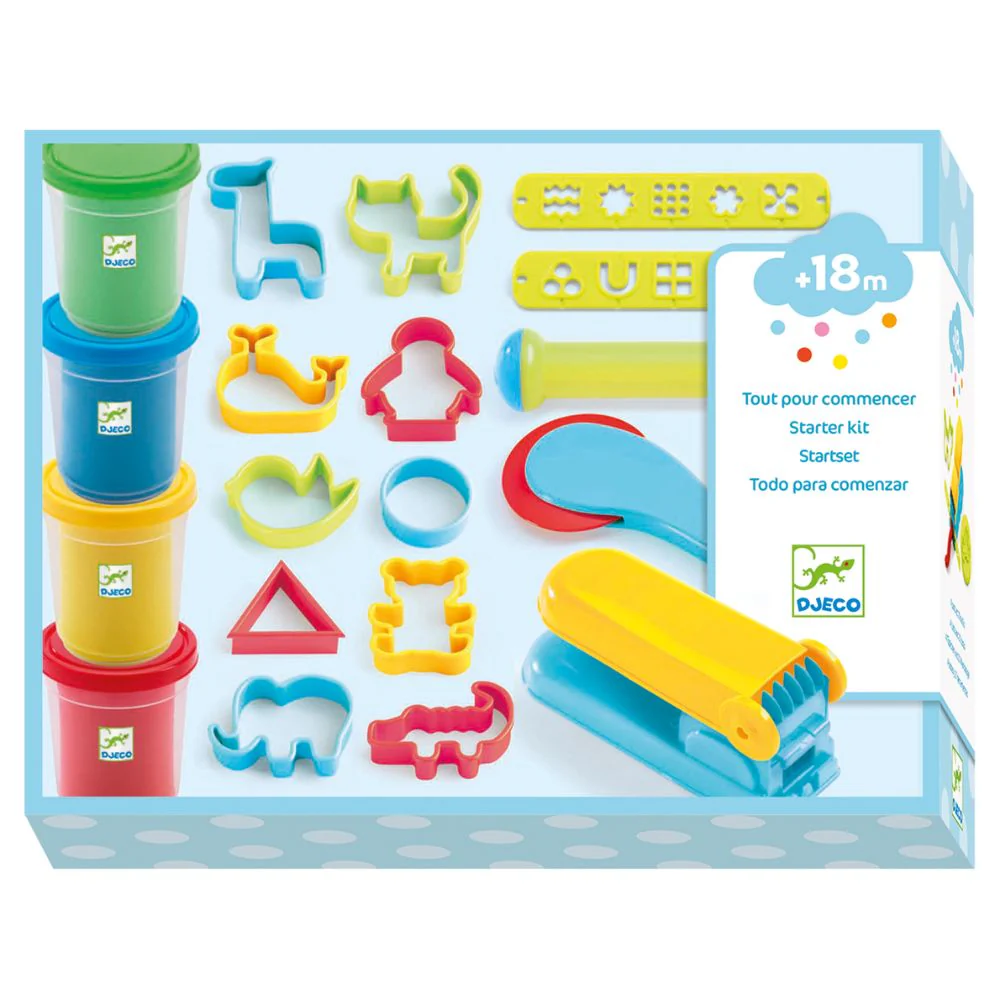 Djeco set za modeliranje Light Clay Introduction to dough