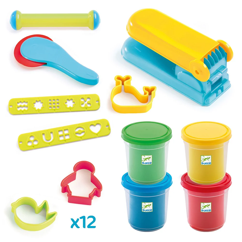 Djeco set za modeliranje Light Clay Introduction to dough - Image 2