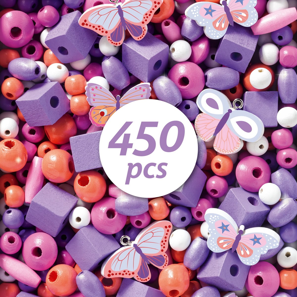 Djeco Drveni set izrada nakita – Leptiri – 4+ godine