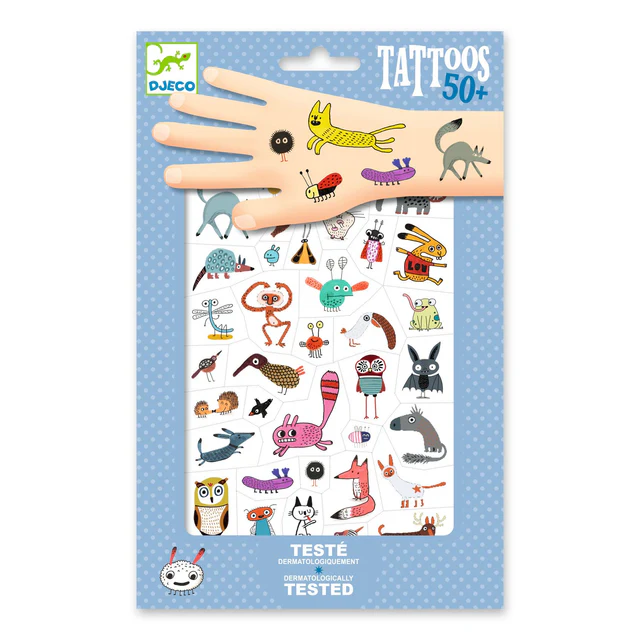 Djeco dječije tetovaže Little critters