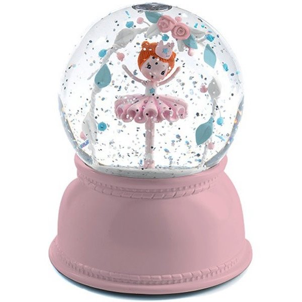 Djeco Noćna lampa/snježna kugla Balerina