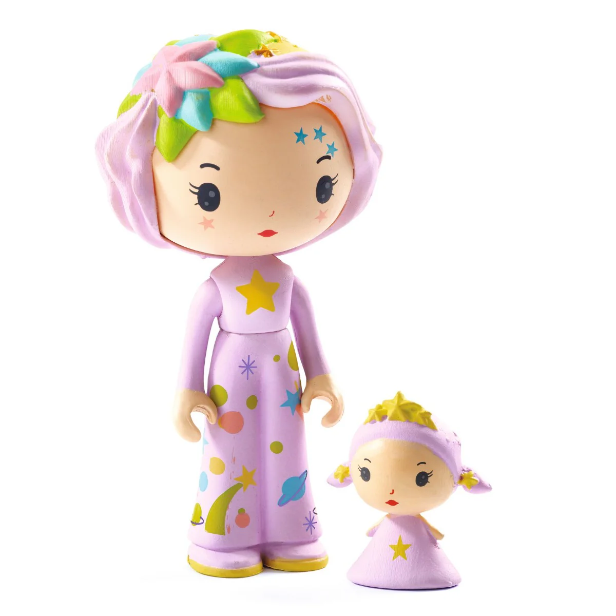 Djeco Tinyly lutkice Violet&Star u kutiji spavaća sobica - Image 2