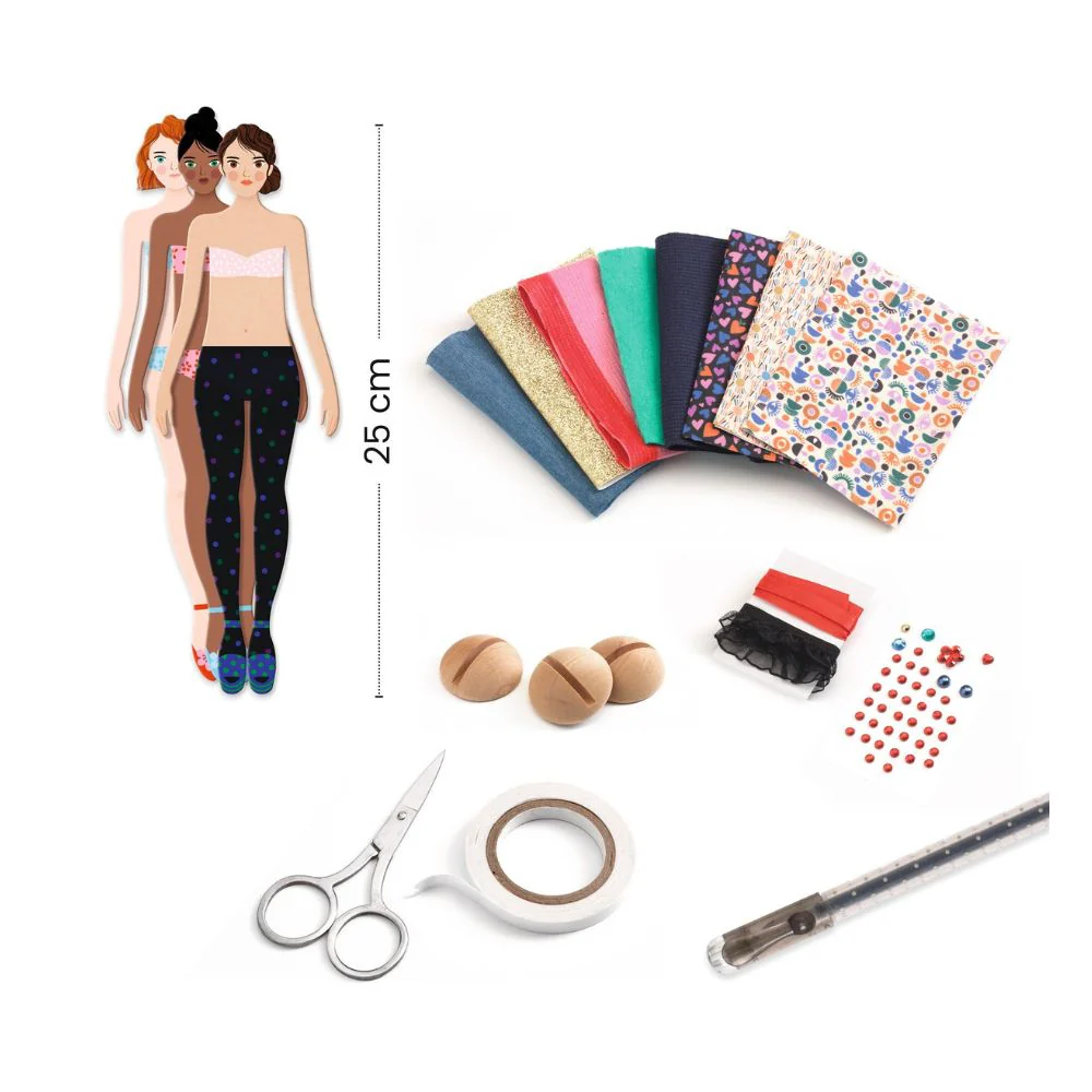 Djeco modni kreativni set - Fashion by Marie - Image 3