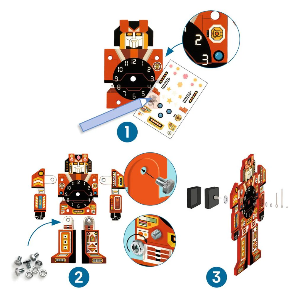 Djeco Set za izradu sata - Robotime - Image 4