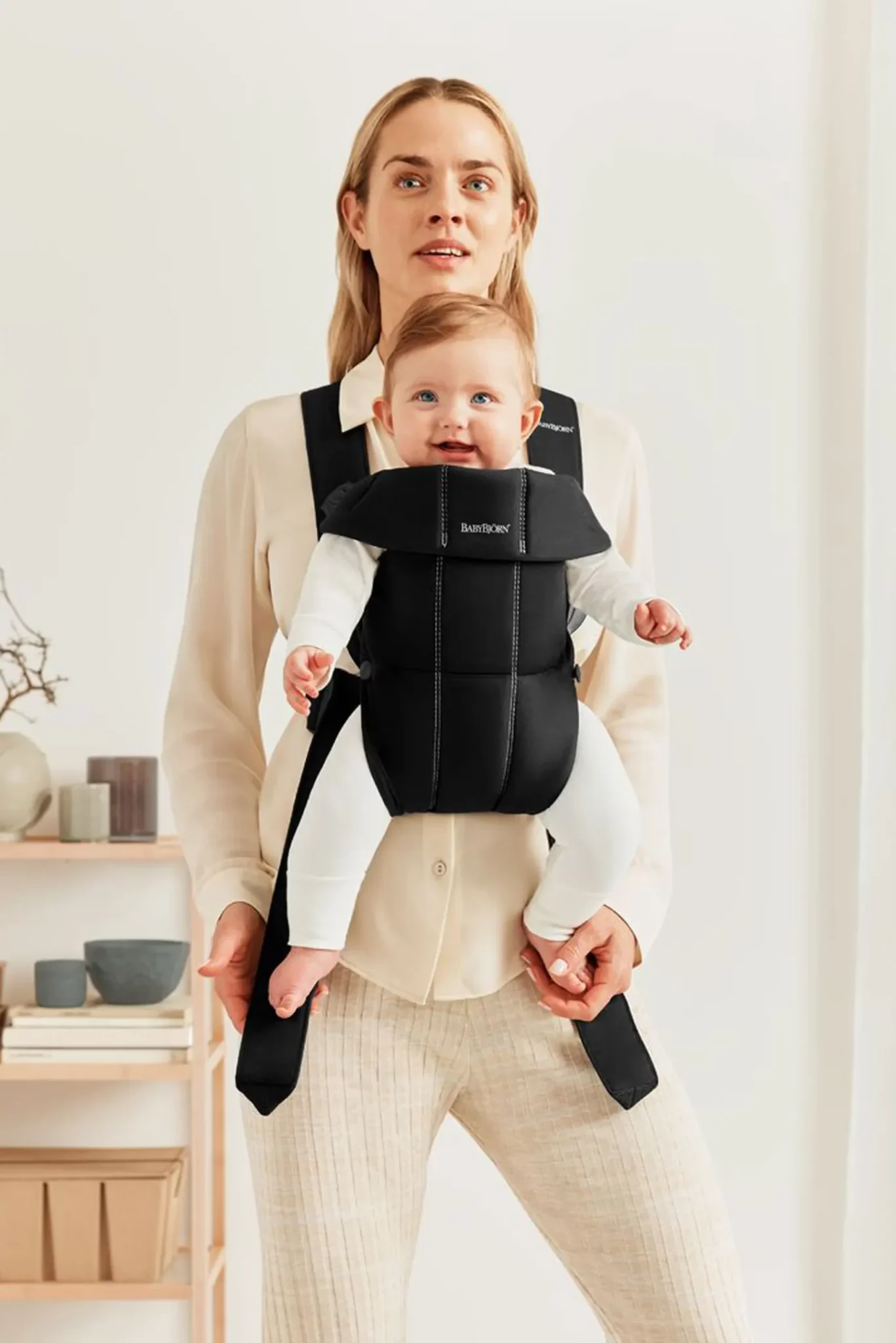 BabyBjörn Nosiljka za bebe Mini Black, Woven - Image 2