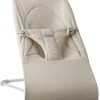BabyBjörn Ležaljka za bebe Soft - Light beige, Woven/Jersey