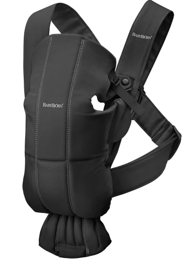 BabyBjörn Nosiljka za bebe Mini Black, Woven