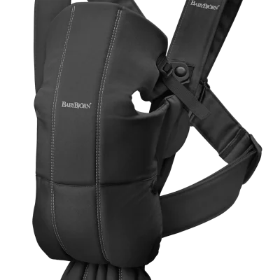 BabyBjörn Nosiljka za bebe Mini Black, Woven