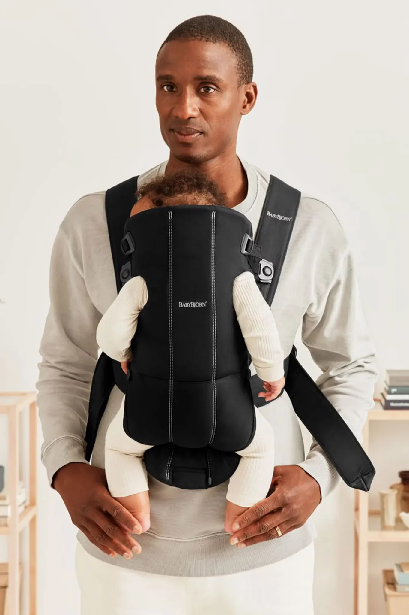 BabyBjörn Nosiljka za bebe Mini Black, Woven - Image 8