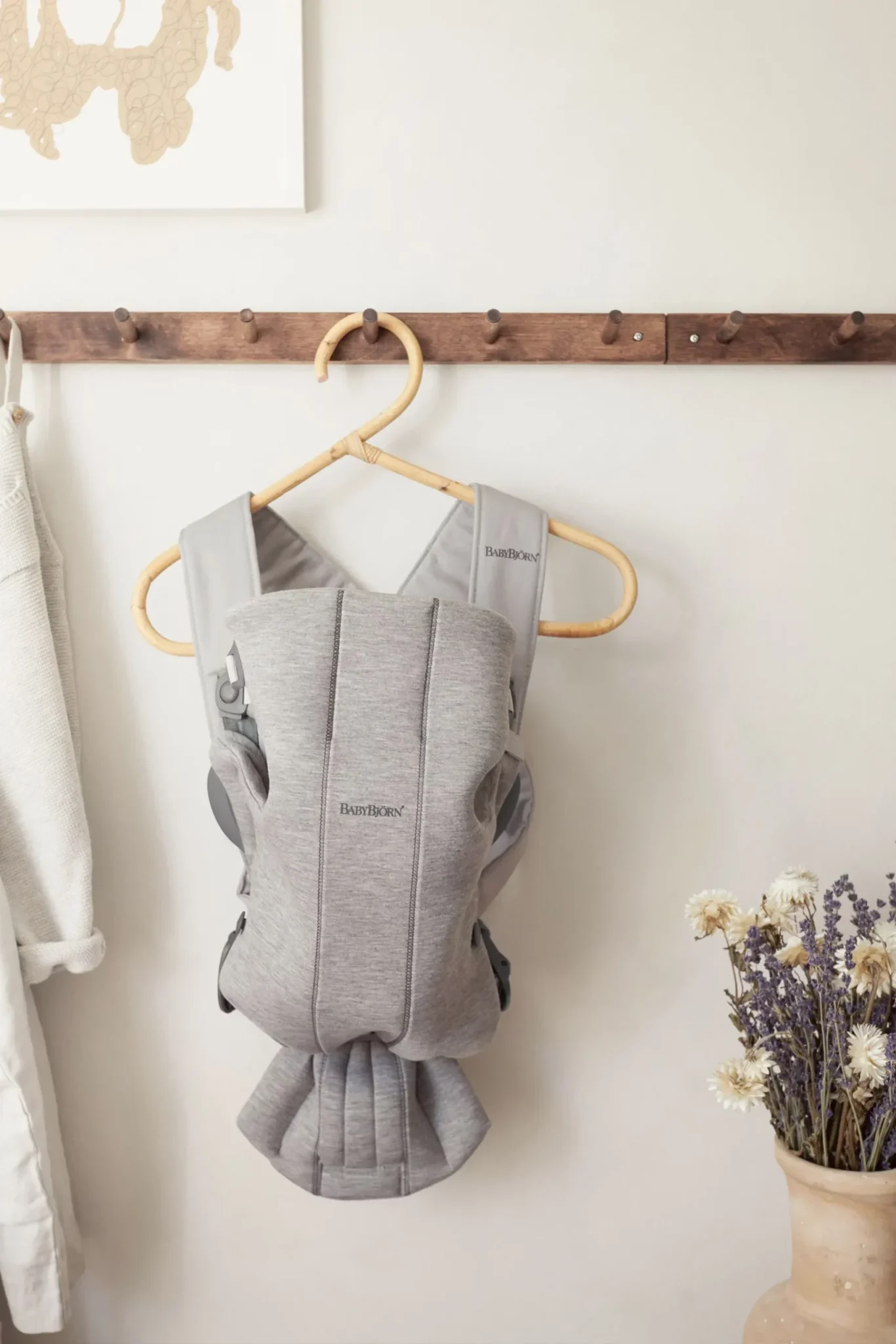 BabyBjörn Nosiljka za bebe Mini Light Grey, 3D Jersey - Image 2