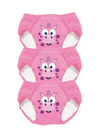 My Little Training Pants Pink Dragon 3kom