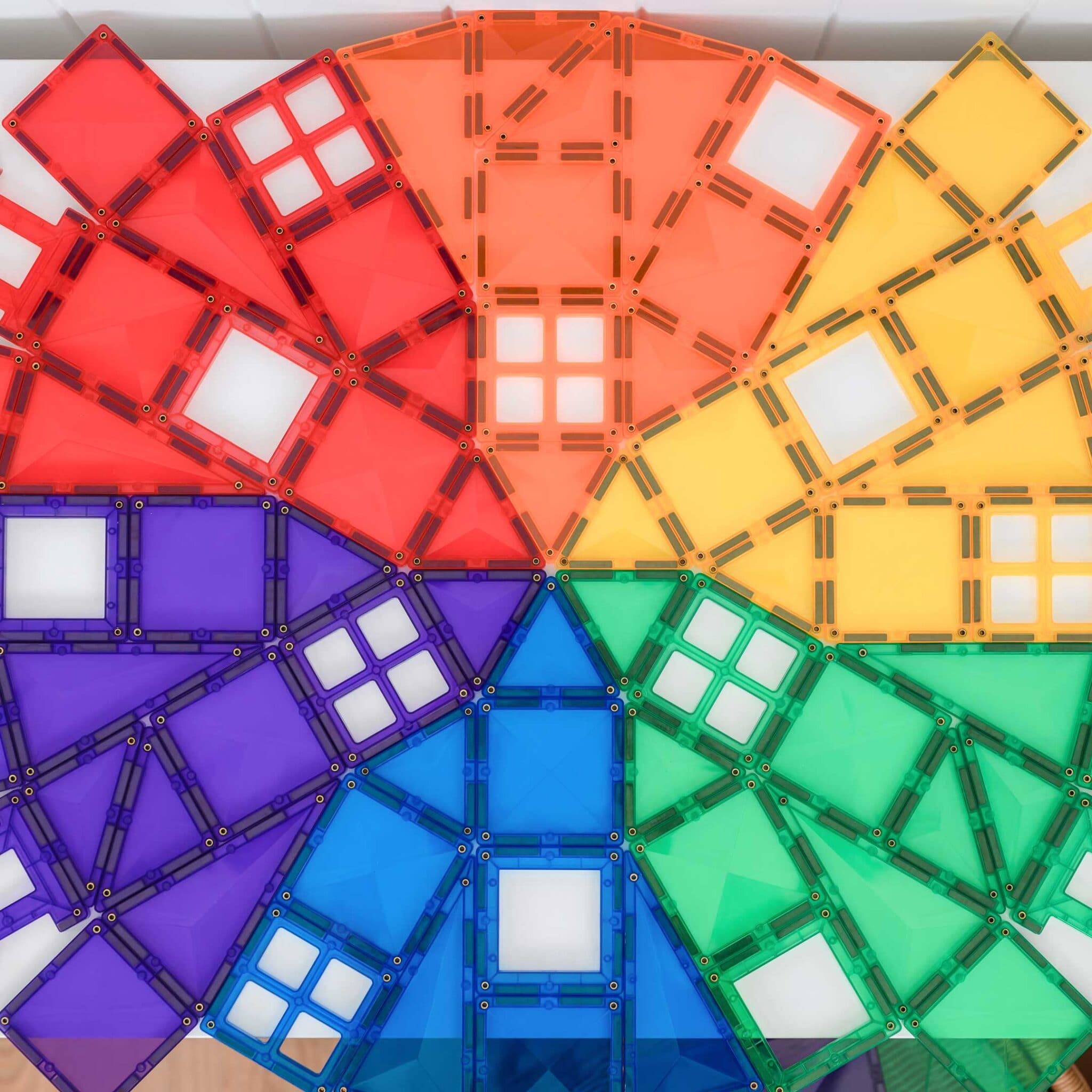 Connetix Tiles Rainbow Creative set (102 kom) - Image 14
