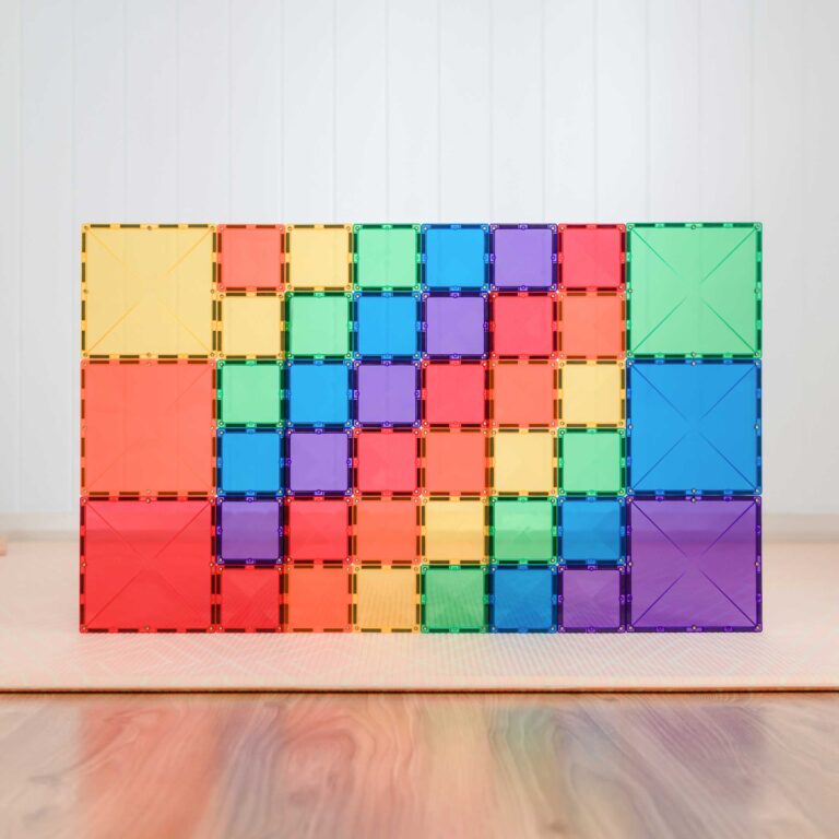 Connetix Tiles Rainbow set Square (42 kom) - Image 6