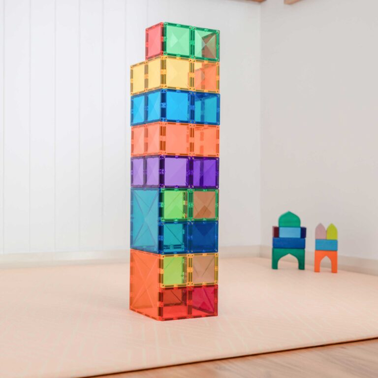 Connetix Tiles Rainbow set Square (42 kom) - Image 5