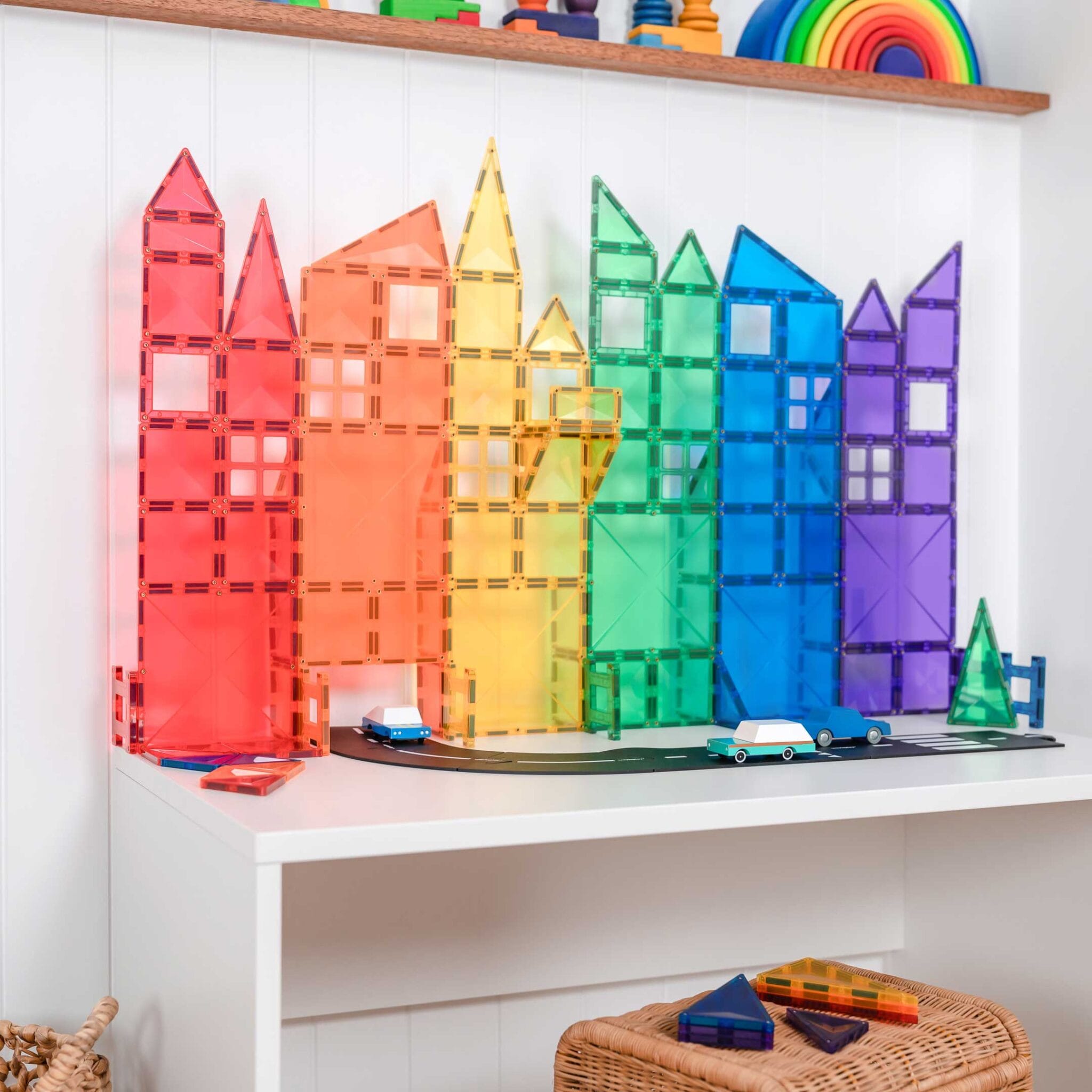 Connetix Tiles Rainbow Creative set (102 kom) - Image 5