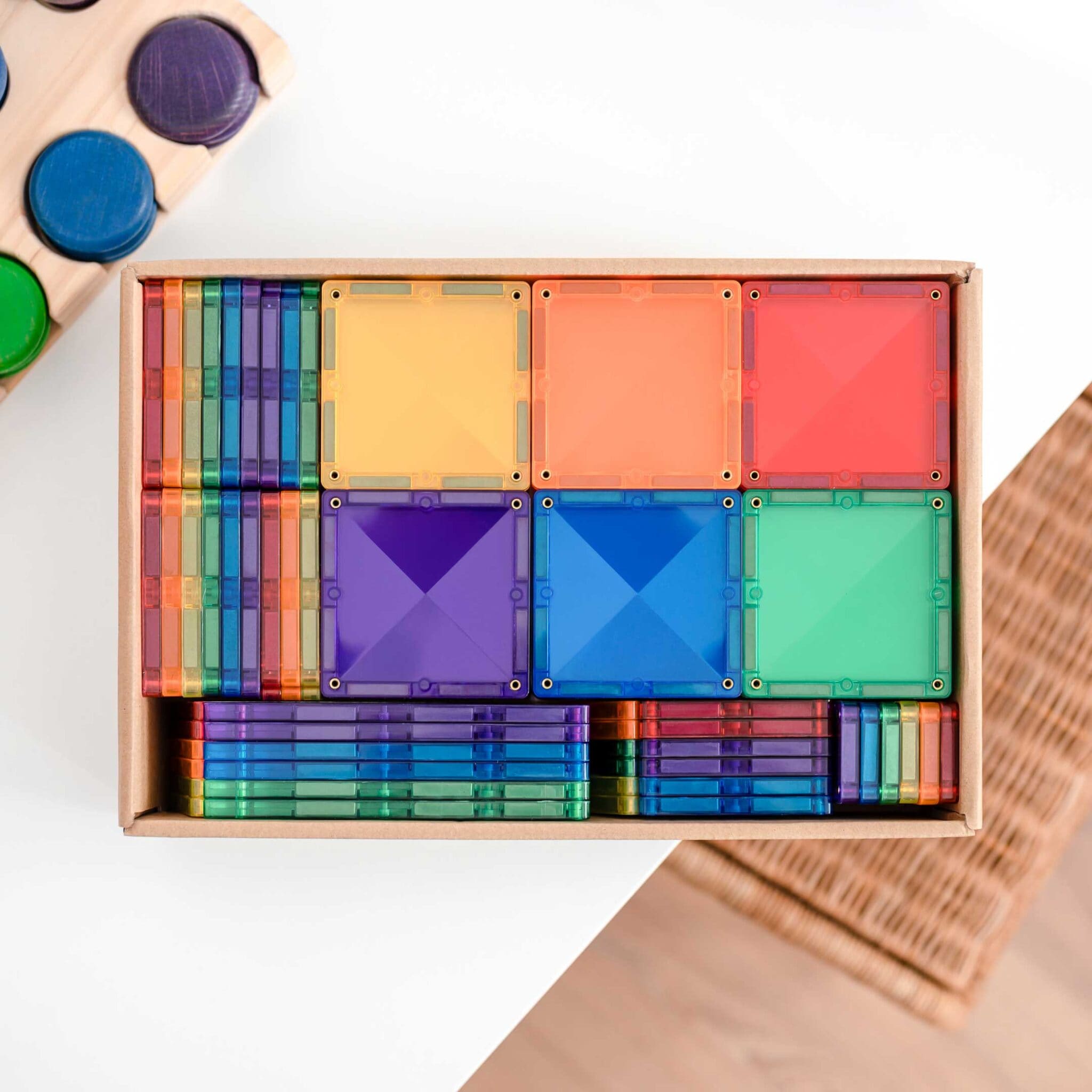 Connetix Tiles Rainbow Creative set (102 kom) - Image 3