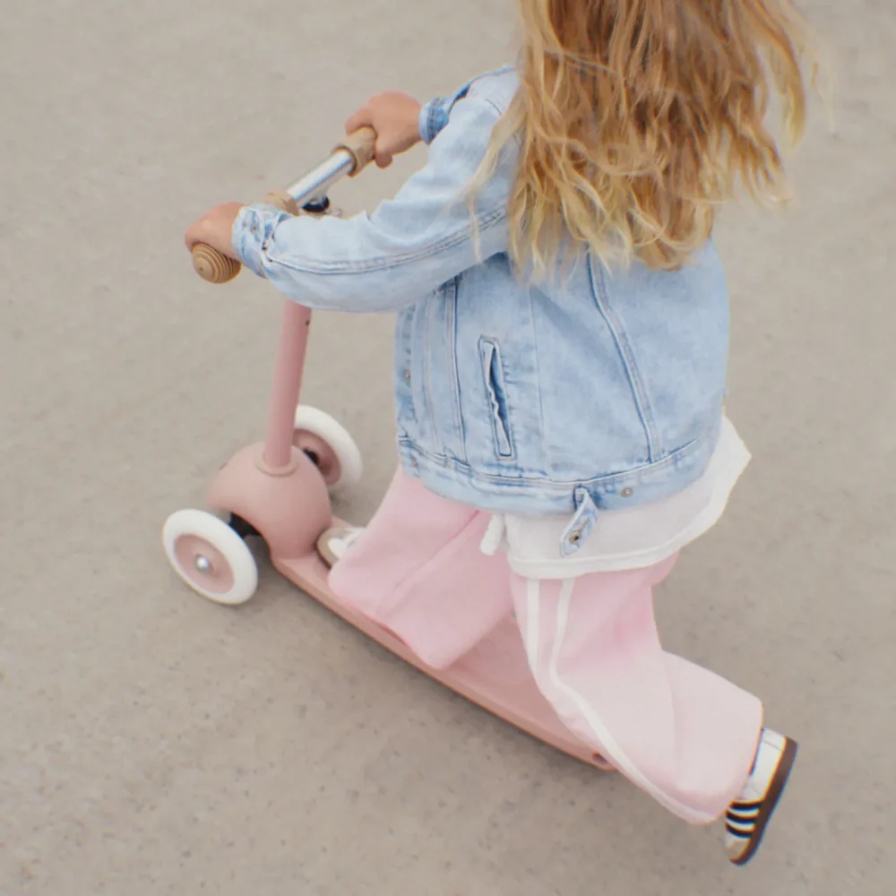 Banwood ECO Romobil Trotinet Dusty rose - Image 3